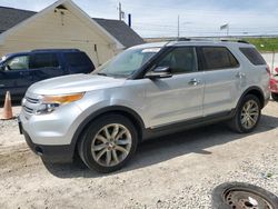 Salvage cars for sale at Northfield, OH auction: 2013 Ford Explorer XLT