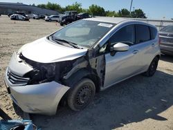 Salvage cars for sale from Copart Sacramento, CA: 2016 Nissan Versa Note S