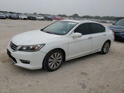 Vehiculos salvage en venta de Copart San Antonio, TX: 2013 Honda Accord EXL