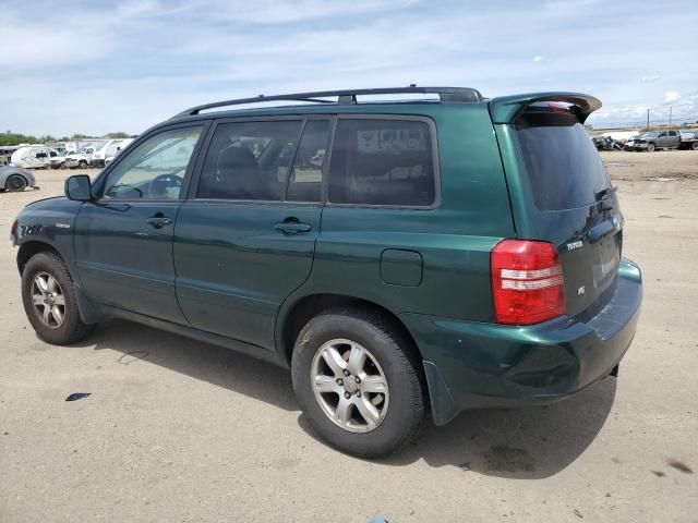 2002 Toyota Highlander Limited