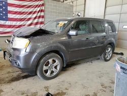 Salvage cars for sale at Columbia, MO auction: 2014 Honda Pilot EXL