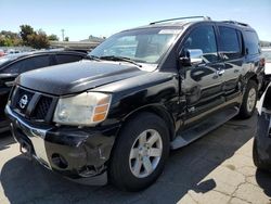 Salvage cars for sale from Copart Martinez, CA: 2006 Nissan Armada SE