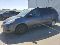Salvage cars for sale at Sacramento, CA auction: 2009 Toyota Sienna CE