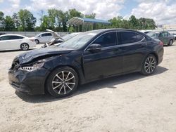 Salvage cars for sale at Spartanburg, SC auction: 2015 Acura TLX Tech