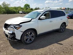 Salvage cars for sale from Copart Columbia Station, OH: 2019 Nissan Pathfinder S