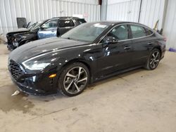 Salvage cars for sale at Franklin, WI auction: 2021 Hyundai Sonata SEL Plus