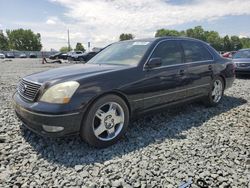 Salvage cars for sale at Mebane, NC auction: 2001 Lexus LS 430