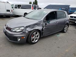 Salvage cars for sale from Copart Hayward, CA: 2010 Volkswagen GTI