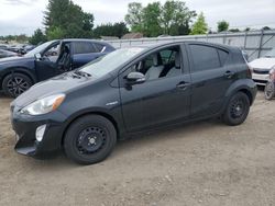 Salvage cars for sale at Finksburg, MD auction: 2015 Toyota Prius C