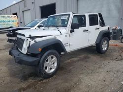 Salvage cars for sale at Jacksonville, FL auction: 2014 Jeep Wrangler Unlimited Sport