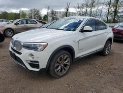 BMW x4 salvage cars for sale: 2018 BMW X4 XDRIVE28I