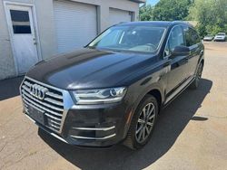 Salvage cars for sale from Copart East Granby, CT: 2017 Audi Q7 Premium Plus