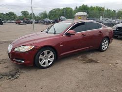 Jaguar XF Luxury salvage cars for sale: 2010 Jaguar XF Luxury