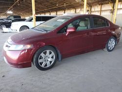 Salvage cars for sale from Copart Phoenix, AZ: 2008 Honda Civic LX