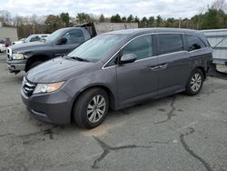 Salvage cars for sale from Copart Exeter, RI: 2015 Honda Odyssey EX