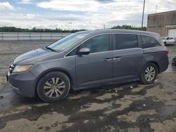 Salvage cars for sale at Fredericksburg, VA auction: 2016 Honda Odyssey EXL
