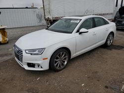 Salvage cars for sale from Copart Van Nuys, CA: 2019 Audi A4 Premium Plus