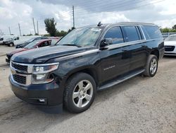 Salvage cars for sale from Copart Miami, FL: 2017 Chevrolet Suburban C1500  LS