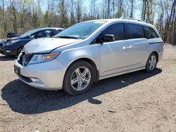 Salvage cars for sale from Copart Bowmanville, ON: 2013 Honda Odyssey Touring