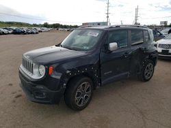 Jeep Renegade Limited salvage cars for sale: 2018 Jeep Renegade Limited