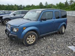 Salvage cars for sale from Copart Windham, ME: 2008 Honda Element EX