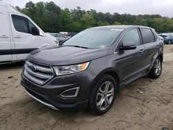 Salvage cars for sale from Copart Seaford, DE: 2017 Ford Edge Titanium