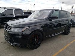 Salvage cars for sale at Los Angeles, CA auction: 2020 Land Rover Range Rover Sport HST