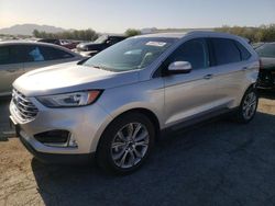 Salvage cars for sale at Las Vegas, NV auction: 2019 Ford Edge Titanium