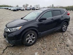 Salvage cars for sale from Copart West Warren, MA: 2017 Honda CR-V EX
