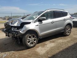 Salvage cars for sale from Copart Houston, TX: 2018 Ford Escape SE
