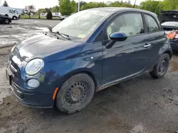 Salvage cars for sale at East Granby, CT auction: 2013 Fiat 500 POP