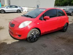 Salvage cars for sale at West Mifflin, PA auction: 2008 Toyota Yaris