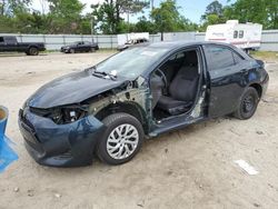 Toyota Corolla l salvage cars for sale: 2018 Toyota Corolla L