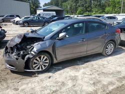 Salvage cars for sale at Seaford, DE auction: 2016 KIA Forte LX