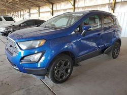Salvage cars for sale at Phoenix, AZ auction: 2018 Ford Ecosport SES