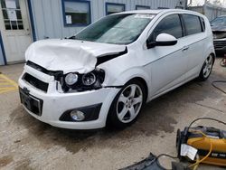 Salvage cars for sale from Copart Pekin, IL: 2013 Chevrolet Sonic LTZ