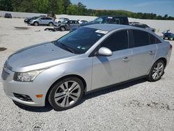 Salvage cars for sale from Copart Fairburn, GA: 2013 Chevrolet Cruze LTZ