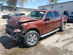 Salvage cars for sale from Copart Albuquerque, NM: 2010 Ford Explorer Sport Trac Limited