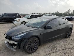 Tesla salvage cars for sale: 2022 Tesla Model 3