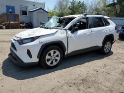 Salvage cars for sale from Copart Lyman, ME: 2021 Toyota Rav4 LE