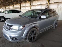 Salvage cars for sale from Copart Phoenix, AZ: 2015 Dodge Journey Crossroad