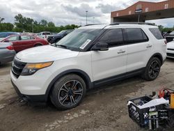 Salvage cars for sale from Copart Fort Wayne, IN: 2013 Ford Explorer Sport