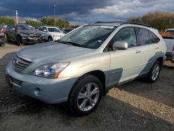 Salvage cars for sale at East Granby, CT auction: 2008 Lexus RX 400H
