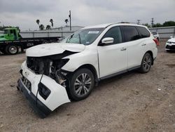 Salvage cars for sale at Mercedes, TX auction: 2017 Nissan Pathfinder S