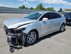 Vehiculos salvage en venta de Copart Littleton, CO: 2014 Ford Fusion SE