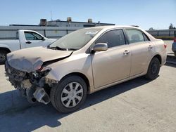 Salvage cars for sale from Copart Bakersfield, CA: 2011 Toyota Corolla Base