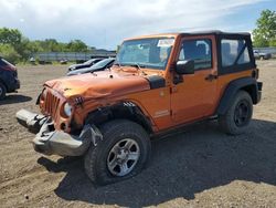 Jeep Wrangler Sport salvage cars for sale: 2011 Jeep Wrangler Sport