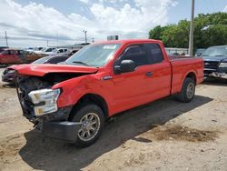 Salvage cars for sale at Oklahoma City, OK auction: 2015 Ford F150 Super Cab