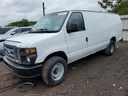 Salvage cars for sale from Copart Hillsborough, NJ: 2010 Ford Econoline E350 Super Duty Van