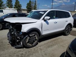 Salvage cars for sale at auction: 2024 KIA Telluride EX